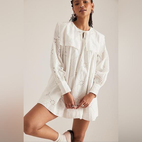 Anthropologie Damson Madder Cassidy Smock Mini Dress - Picture 7 of 12